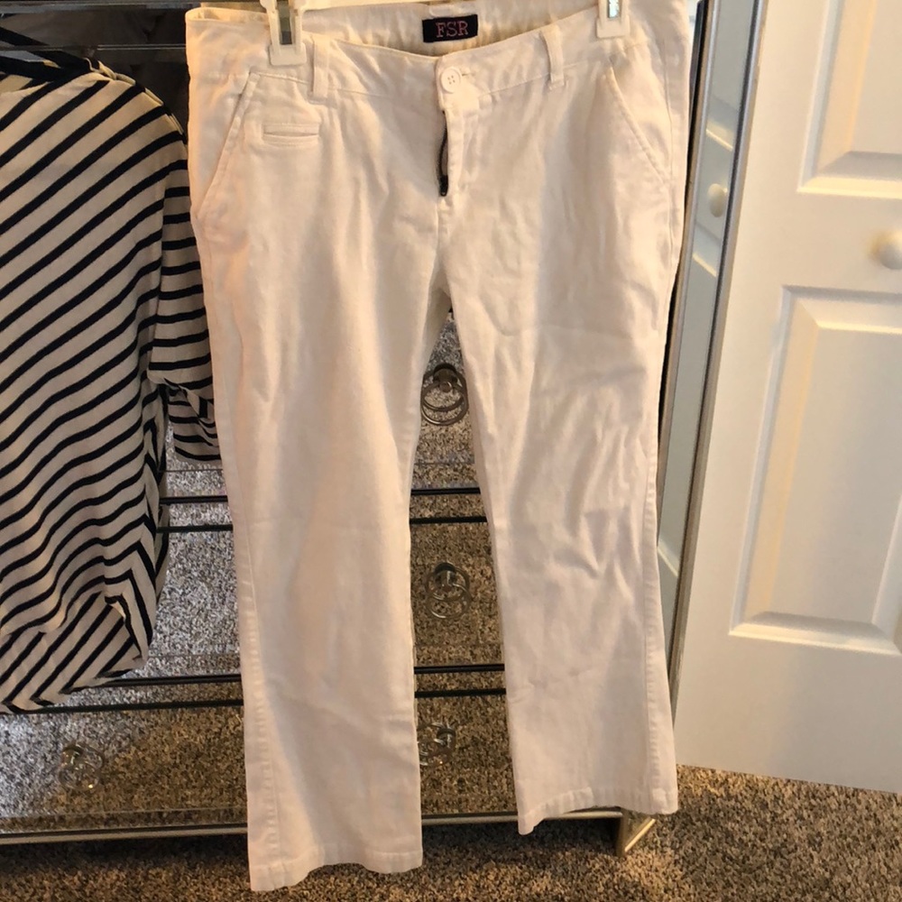 White pants